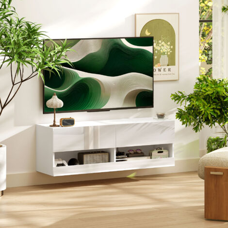 Mobile Per TV L 160 X H 51 X P 45 Cm Bianco | Leroy Merlin - 11