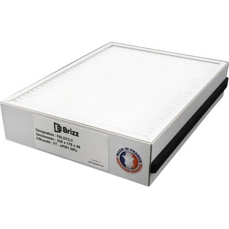 Filtro compatibile con purificatore d'aria ALDES InspirAir Home SC370