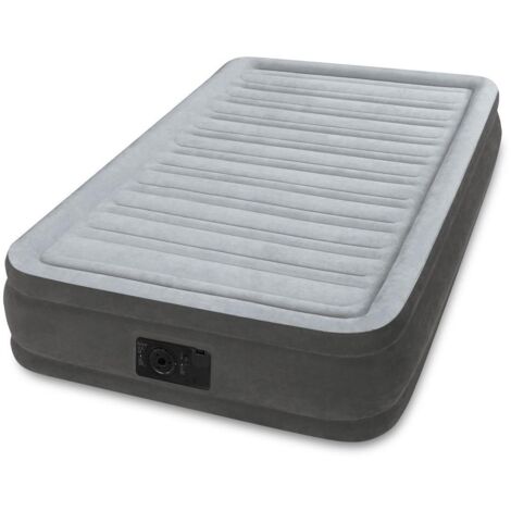 Intex Materasso Gonfiabile Dura-Beam Comfort Plush Con Pompa Integrata - Singolo 99x191x33 Cm - Foto 2