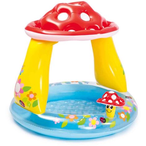 Piscinetta gonfiabile per bimbi con anelli - Intex