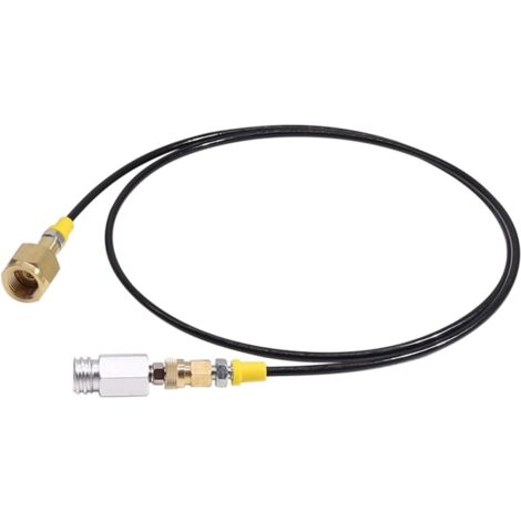 Tubo In Nylon Alta Pressione Per CO2 Con Attacco W21.8-14 DIN477 – Kit Tubo Soda Per Cilindri 1.5m