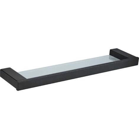 Mexen Pavo Glaswandregal, Schwarz - 7030437-70 (1/2)