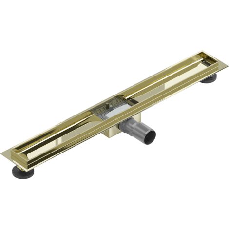 Mexen Flat Ablaufgehäuse für lineare Duschabläufe 80 cm, Gold - 1515080 (1/4)