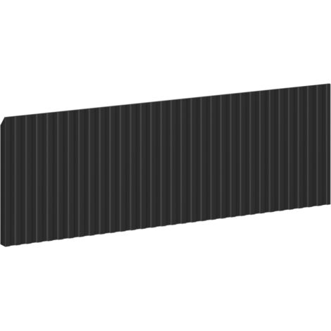 Mexen Rivel Front gerillt für Badezimmerschrankkorpus 50 x 20 cm, schwarz matt - 91A20-0500-235-1-71 (1/2)