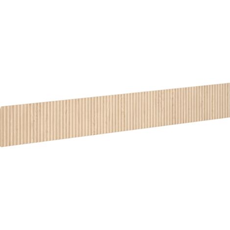 Mexen Rivel Front geriffelt für den Badezimmerschrankkorpus 120 x 20 cm, Eiche - 91A20-1200-235-1-81 (1/2)