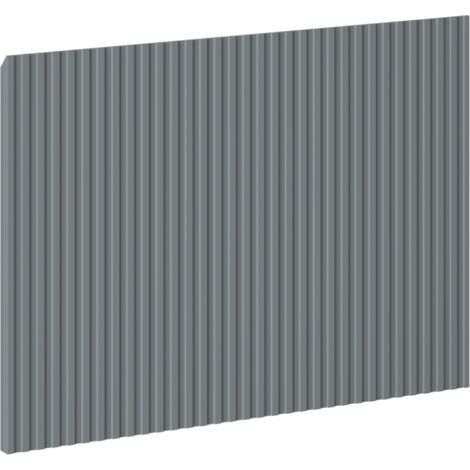 Mexen Rivel Front geriffelt für Badezimmerschrankkorpus 50 x 43,5 cm, Graphit matt - 91A20-0500-470-1-66 (1/2)