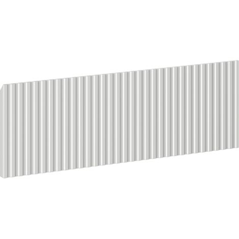 Mexen Rivel Front gerillt für Badschrankkorpus 60 x 20 cm, Grau Matt - 91A20-0600-235-1-62 (1/2)