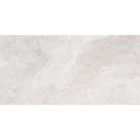 Mexen Tens Bianco glasiertes Feinsteinzeug rek. G1, Boden- und Wandfliese 120 x 60 cm, Glanz - TL148-120-060-00