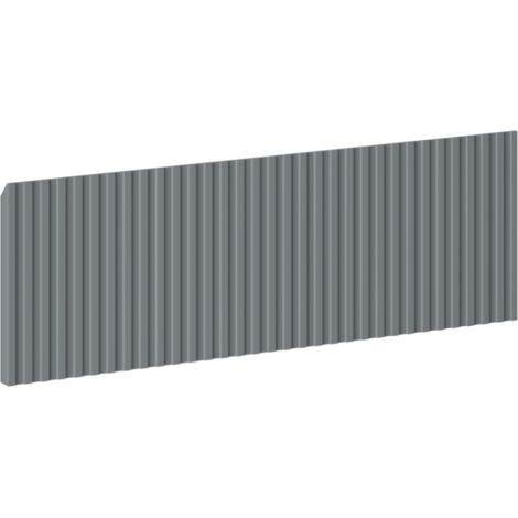Mexen Rivel Front für den Badezimmerschrankkorpus, gerillt, 50 x 20 cm, grafit matt - 91A20-0500-235-1-66 (1/2)