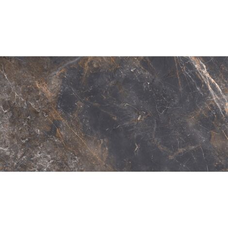 Mexen Visby Black glasiertes Feinsteinzeug rekt. G1, Boden- und Wandfliese 120 x 60 cm, Carving - TL428-120-060-02 (1/4)