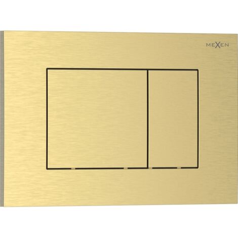 Mexen Tex 02 Spültaste, gebürstetes Gold - 6102-11