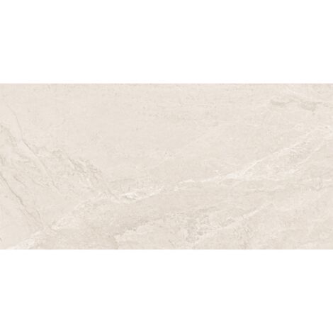 Mexen Homes Elfenbein glasiertes Feinsteinzeug rektifiziert G1, Boden- und Wandfliese 120 x 60 cm, Glanz - TL151-120-060-02