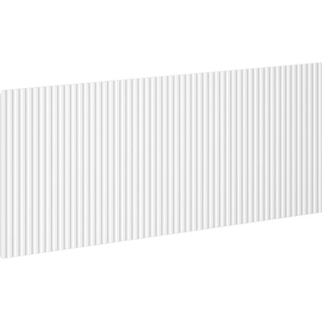 Mexen Rivel Front gerippt für den Badschrankkorpus 120 x 43,5 cm, weiß matt - 91A20-1200-470-1-01 (1/2)