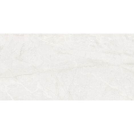 Mexen Krypton Bianco glasiertes rek. Feinsteinzeug G1, Boden- und Wandfliese 120 x 60 cm, Glanz - TL170-120-060-01 (1/5)