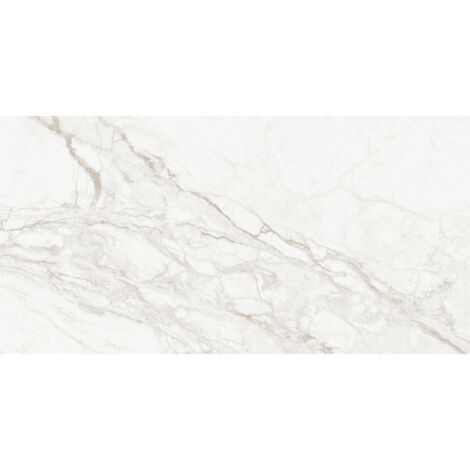 Mexen Rayas Silber glasiertes Feinsteinzeug rekt. G1, Boden-Wandfliese 120 x 60 cm, glänzend - TL147-120-060-01 (1/5)