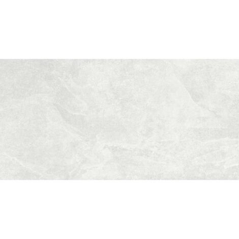 Mexen Canberra Bianco glasiertes, rektifiziertes Feinsteinzeug G1, Boden- und Wandfliese 120 x 60 cm, matt - TL328-120-060-01