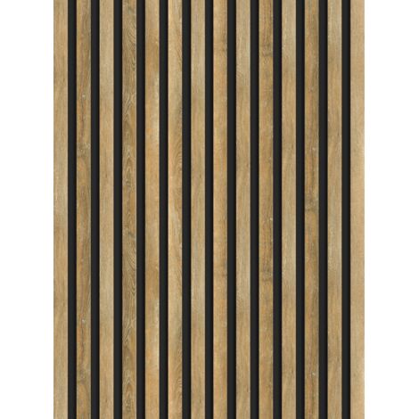 Mexen Lam-B Wandpaneele 275 x 31,5 cm, HDF-Platte 4 mm, Honigeiche - S100-275317-2812-066