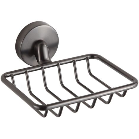 Mexen Remo Seifenhalter, gebürstetes Gun-Grau - 7050751-66 (1/2)
