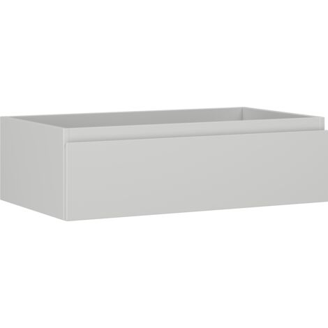 Mexen Orio Badezimmerschrank für Waschtisch 80 cm, 1 Schublade, grau matt - 91A10-08023-1-BF62 (1/5)