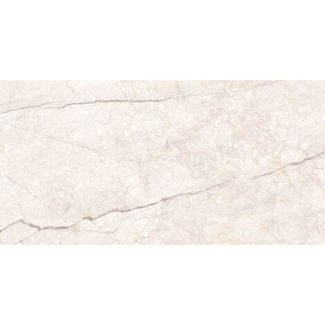 Mexen Leeds Bianco Muster glasiertes Feinsteinzeug rekt. G1, Boden- und Wandfliese 120 x 60 cm, Carving - TL410-00-S (1/5)