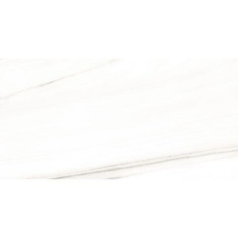 Mexen Lasa Weiße Probe glasierte Feinsteinzeug rekt. G1, Boden-Wandfliese 120 x 60 cm, glänzend - TL103-00-S (1/5)