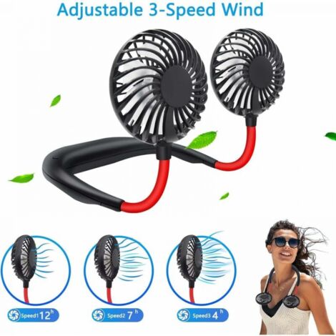Ventilatore portatile da collo con ricarica USB | NECKCOLIO