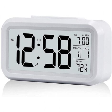 Orologio Digitale Solare Per Auto Con LCD: Data, Ora E Temperatura, Nero, Decorativo Da Cruscotto