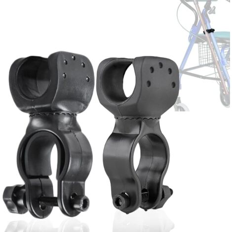 Portabicchieri per Passeggino con Portacellulare/organizer, Portabicchieri Universale per Bici, Portabicchieri 2 in 1 per Deambulatore, Bici, Sedia a Rotelle, Deambulatore, Accessori per Passeggini