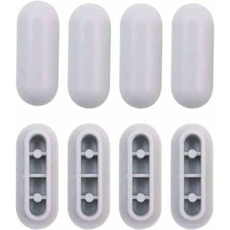 Kit 8 Tamponi In Gomma Per Ponti Sollevatori – 4 Pezzi 160x120x80 Mm E 4 Pezzi 160x120x40 Mm, Produzione Italiana Per Corghi, Ravaglioli, OMCN