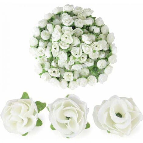 Mini Fiori Artificiali Per Fai-da-Te – Teste Decorative In Tanti Colori, Perfette Per Addobbi, Matrimoni E Progetti Creativi