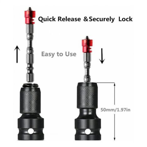 Kit Adattatore Scollegamento Rapido Per Aerografo 6 Pezzi 1/8'' - Connettori Femmina E Maschio In Acciaio