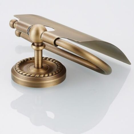 Porta Rotolo Bronzo Per Carta Igienica A Muro - Foto 9