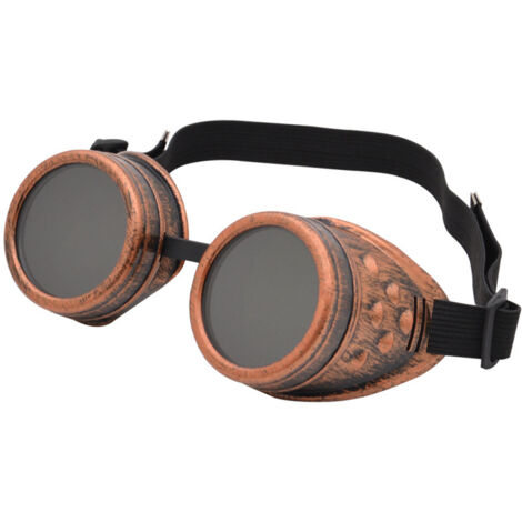 COSDREAMER Camicetta da Donna con Lacci in Stile Gotico Steampunk, Bianco, XS