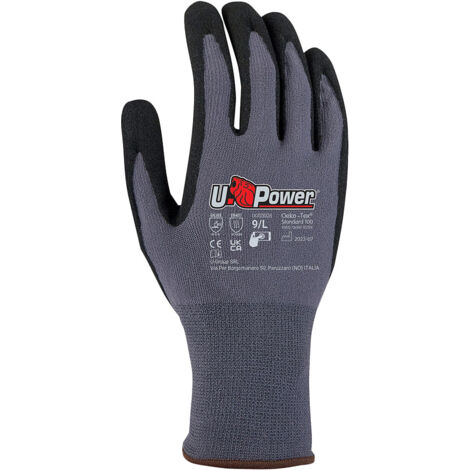 U-Power Merengue Guanti Lavoro Antinfortunistica Nylon Na2 Technology 7/S