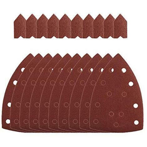 Ryobi SPS20A 20 Carte Abrasive Universali Grana 80/100/120 Levigatrice Palmare