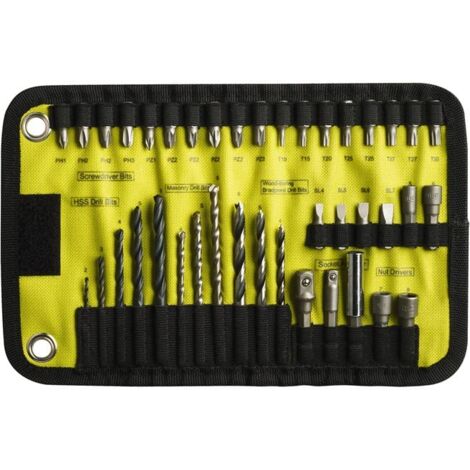 Ryobi RAK40RM Rotolo 40 Bits Punte Trapano Avvitatore Foratura