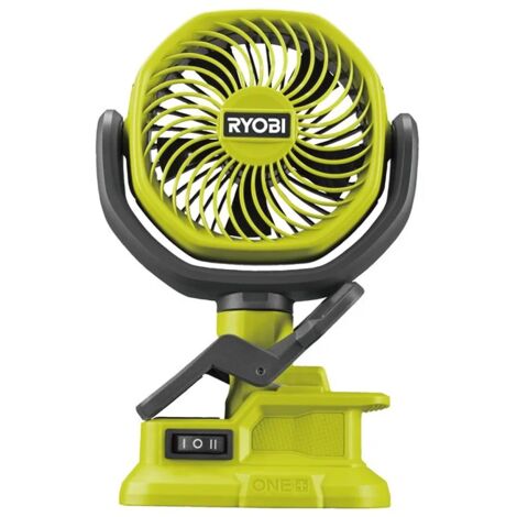 Ryobi RCF18-0 Ventilatore Pinza Batteria 18V ONE+ 300m3/h (Solo corpo)