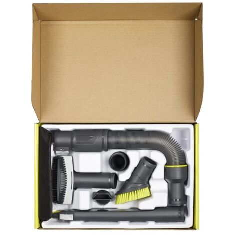 Kit Accessoires Ryobi RAKVA04 – 7 Pièces Pour Aspirateurs R18WDV, RV1811, RHV18, R18PV