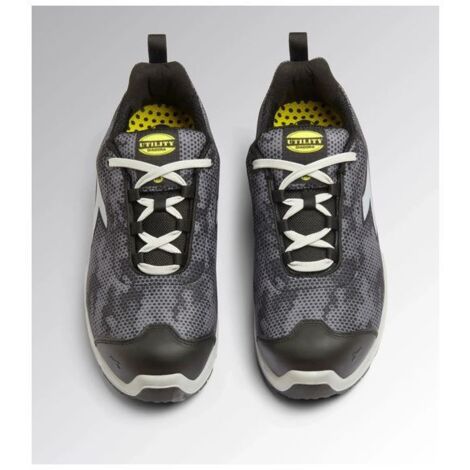 Guanti da Lavoro Diadora Shark Stable Impact Low S1P SRC ESD Grigio Nero