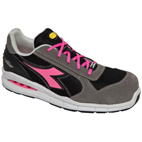 Utility Diadora Scarpa Lavoro Run Net Airbox Sandal S1P Src Nero Antracite 38
