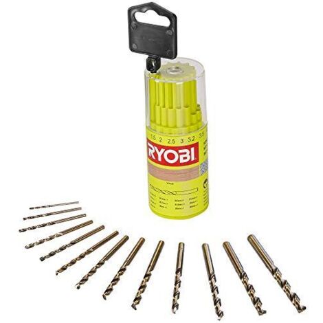 Ryobi RAK13HSS Kit 13 Punte HSS-G Foratura Legno Muratura Metallo (1/3)
