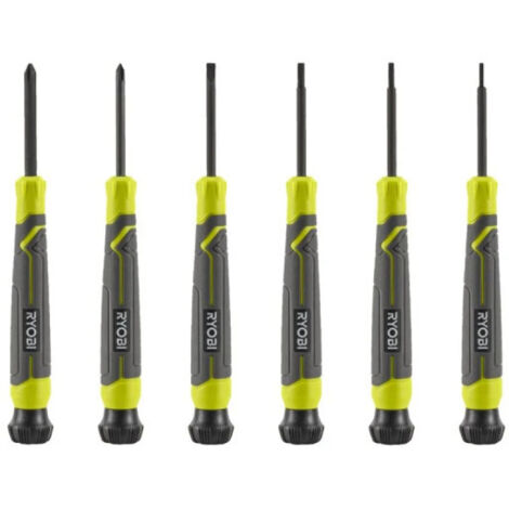 Set di 6 cacciaviti di precisione RYOBI - RHSDSPC6 (1/5)