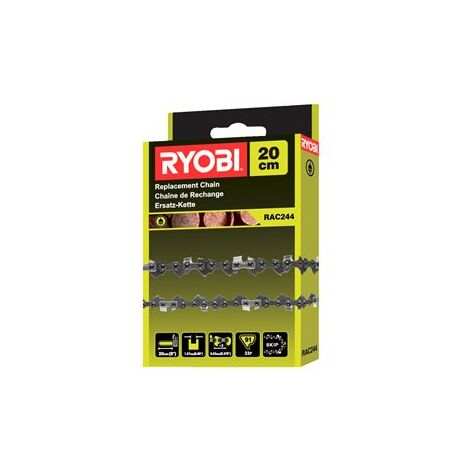 Ryobi RAC244 Catena Potatore RPP720 RPP750 8"/20cm 33 Maglie 1,27mm 9,53mm
