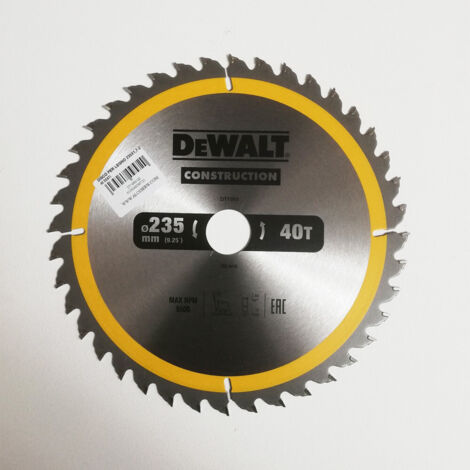 Dewalt DT1955-QZ Lama Sega Circolare 235x30mm 40T Legno
