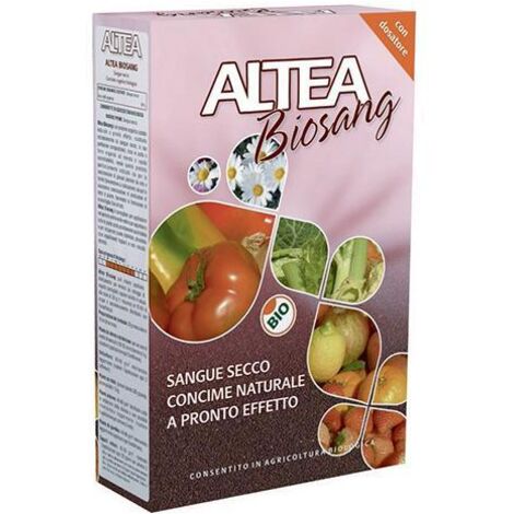 Altea Biosang Sangue Secco Concime Naturale Ricco Azoto Per Ortaggi Piante