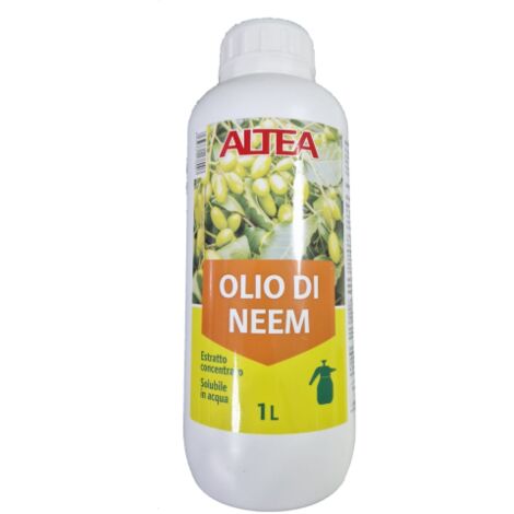 Altea Olio Di Neem Olio Di Neem Concentrato Insetticida Antiparassitario Naturale 1l