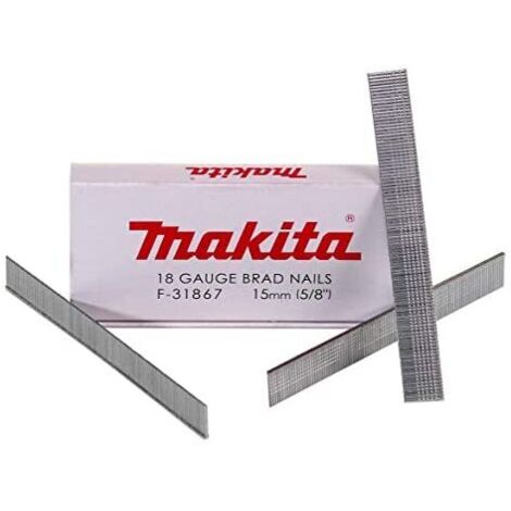 Makita chiodo stauch 15 mm per batteria chiodatrice dbn500, 1 pezzo, F da 31867