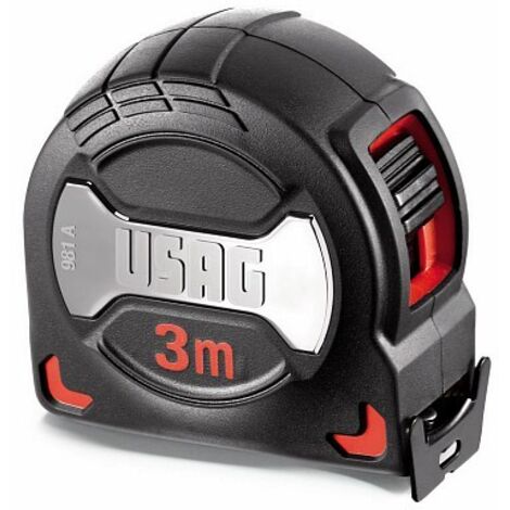 USAG 981 A U09810036 FLESSOMETRO PROFESSIONALE 3M CON RIVESTIMENTO ANTIURTO