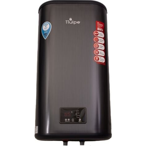 TTulpe Shadow 80-V Flat 80 Litre Storage Water Heater 2kW Wi-Fi