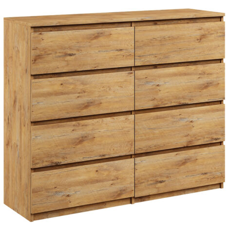 Kommode mit 8 Schubladen 120 artisan Sideboard Bella (1/5)